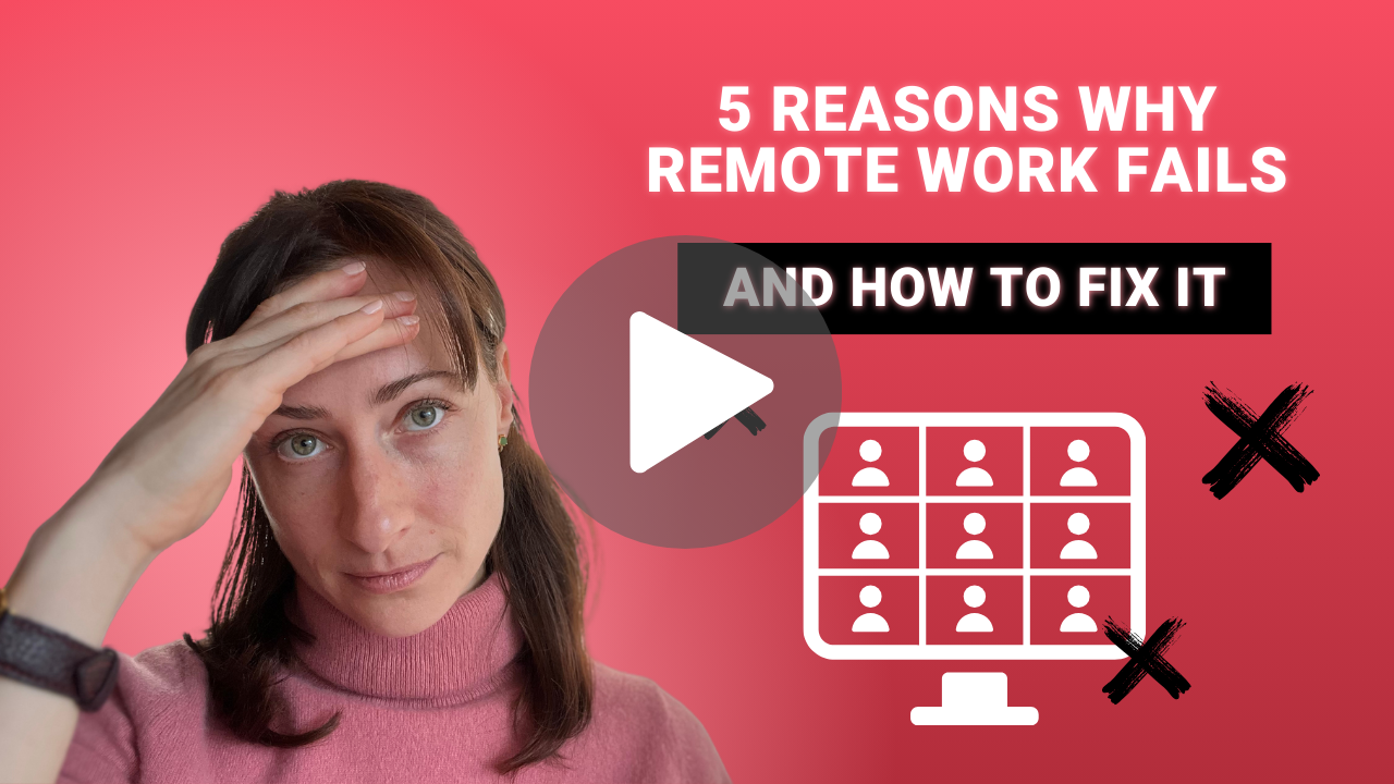 Why remote work fails